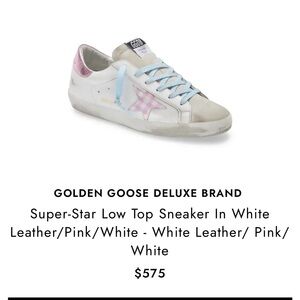 Golden Goose Deluxe Brand, super star low top sneaker